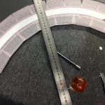 Use the center of the circle to give the curbs the right shape.
